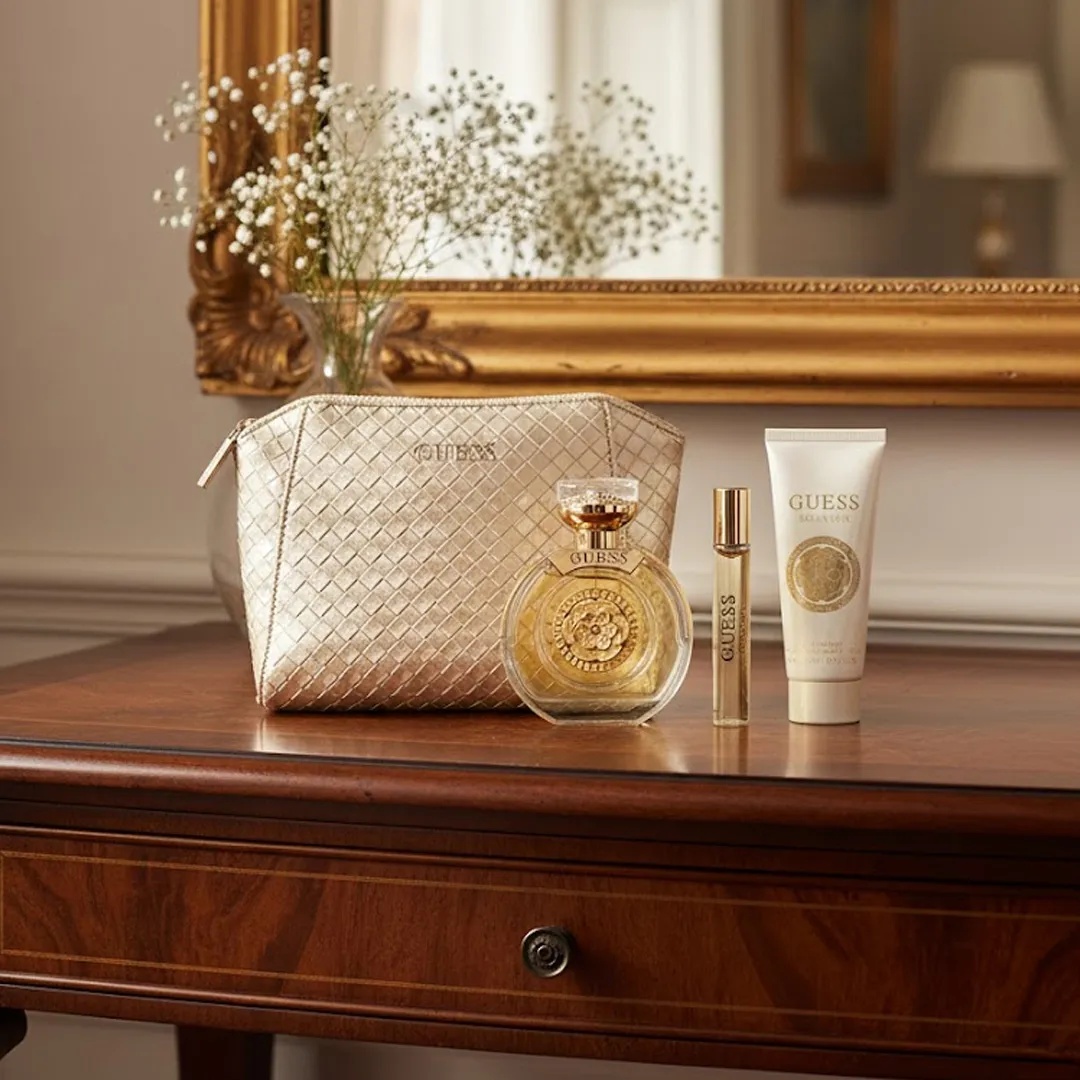 Guess Bella Vita For Women Gift Set EDP 100ML + Travel Spray 15ML + Body Lotion 200ML + Pouch alternate view